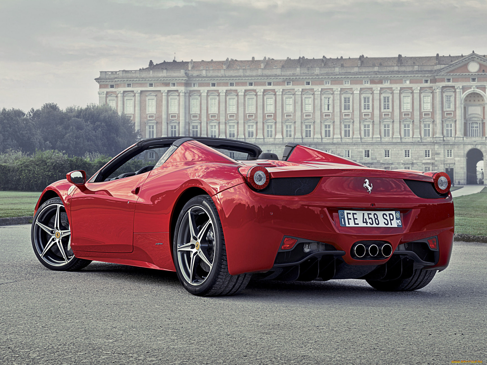 ferrari, 458, spider, 